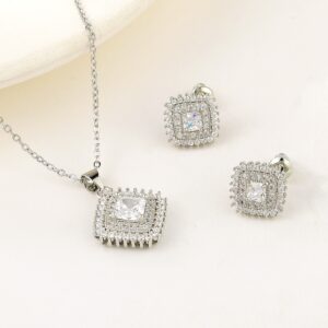 Set  Collar y Aretes Estilo Princesa | Veramorest