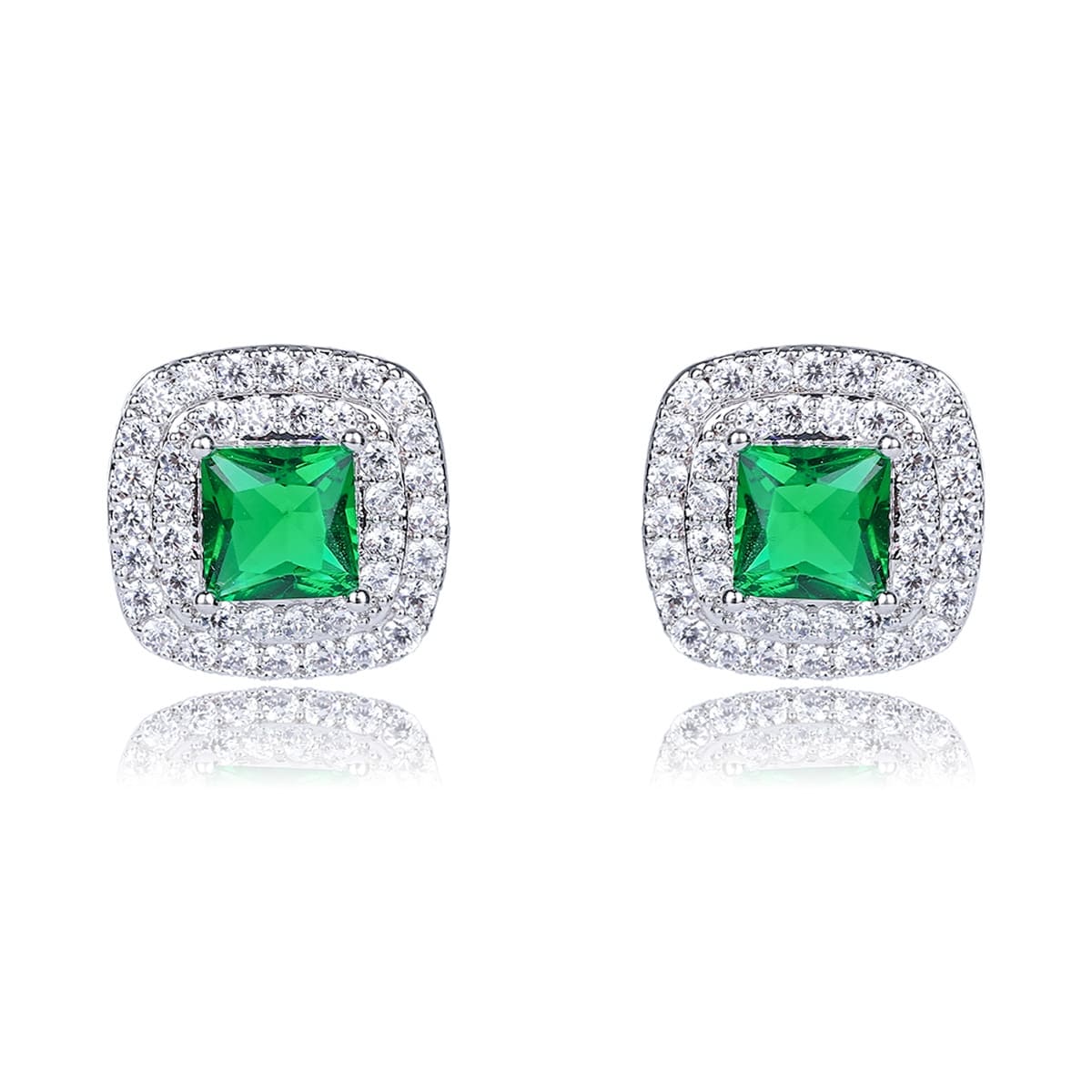 Aretes Verdes Esencia Real – Topo Veramorest