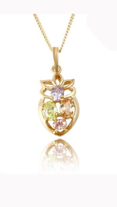 Cadena Buho Multicolor