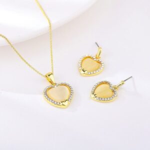 Set Collar y Aretes Amor que Brilla – Veramorest
