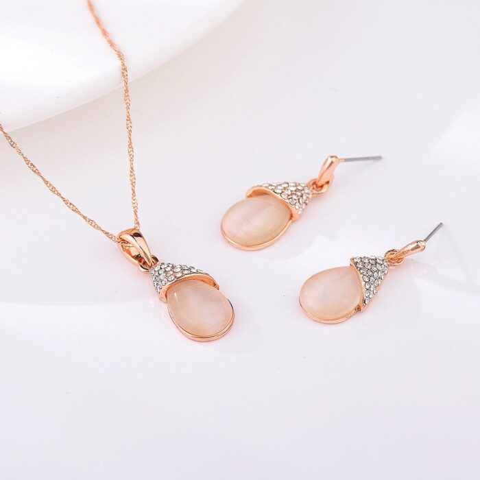 Set Collar y Aretes Refugio de Luz | Veramorest