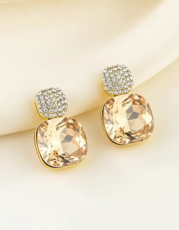 Set de Joyeria Cristal Aretes y Collar – Veramorest - Imagen 3