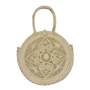 Bolso Palma de Iraca Circular