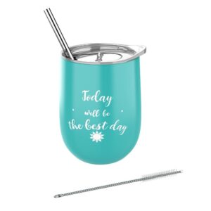 Termo Vaso en Acero Inoxidable Azul