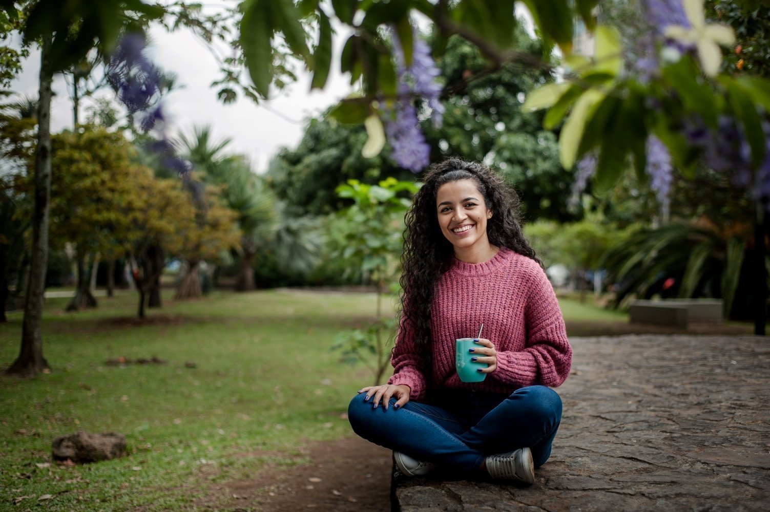 Termo Vaso en Acero Inoxidable Azul - Imagen 4