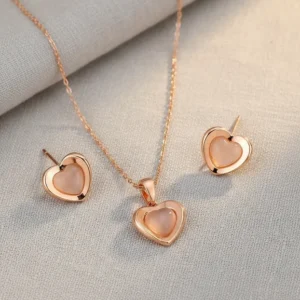 Set de Collar y Aretes Amor Sereno – Veramorest